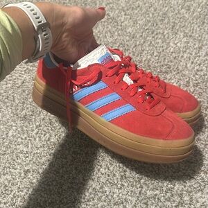 Red Gazelle Sneakers